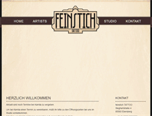 Tablet Screenshot of feinstich-tattoo.de